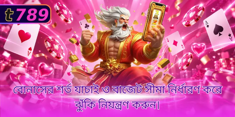 বোনাসের শর্ত যাচাই ও বাজেট সীমা নির্ধারণ করে ঝুঁকি নিয়ন্ত্রণ করুন।